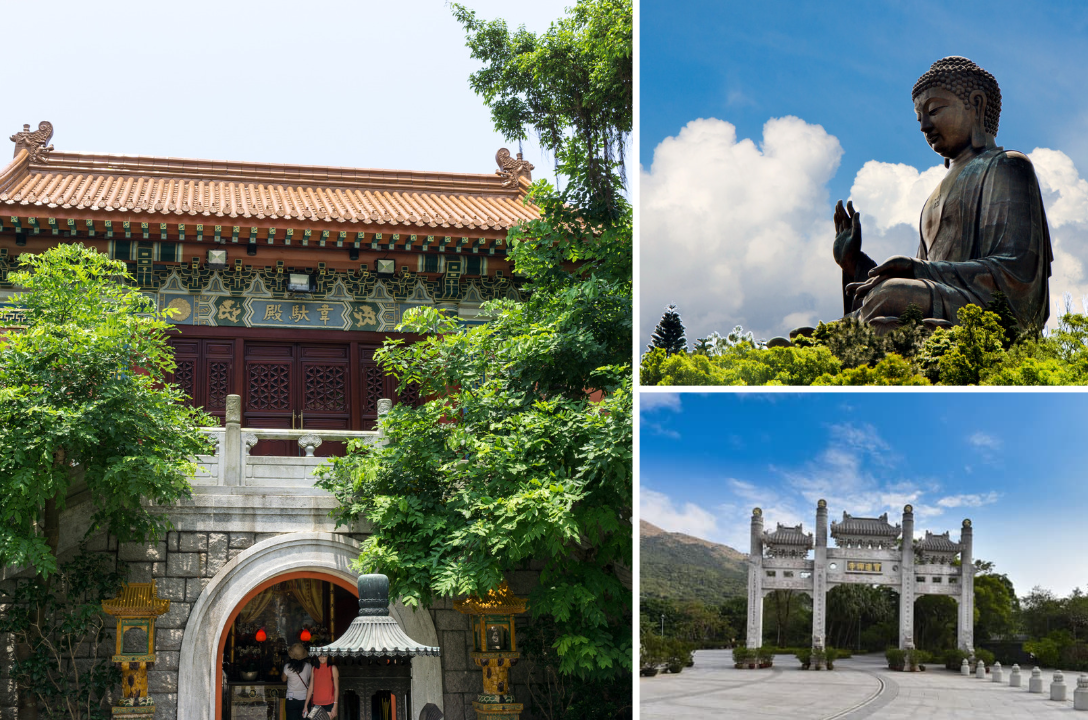 บรรยากาศโดยรอบวัดโป่หลิน